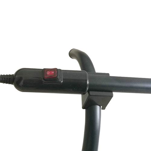 Toallero eléctrico independiente para baño con enchufe y función de secado rápido 3