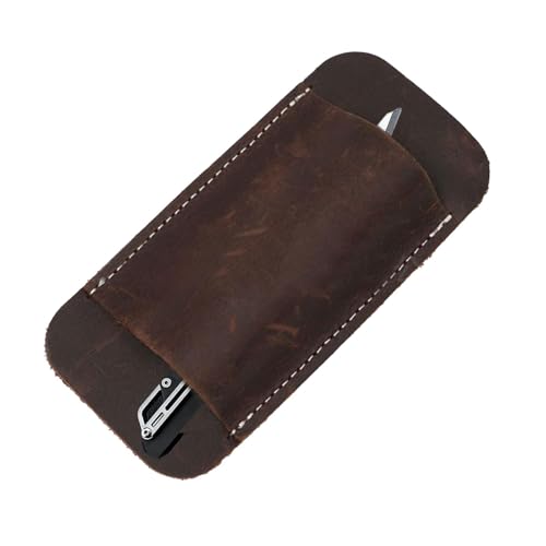 Étui en Cuir - Gaine de Couteau en Cuir | Étui à Ceinture Vintage pour Couteaux Secure Outdoor Howder Base, Handmade Handmade Vintage Pouch pour Accessoires