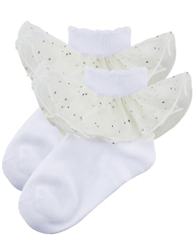 Baby Cotton Princess Lace Ruffles Girls Socks Set2
