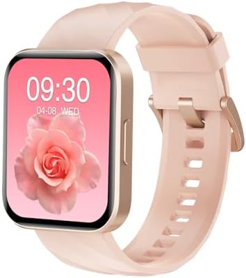 （16:30時点） RUIMEN スマートウォッチ iPhone アンドロイド 対応 通話機能付き Smart Watch 1.85インチ大画面 レディース メンズ 腕時計 100+種類運動モード ゲーム 生理周期管理 Gmail/着信＆メッセージ通知 スマホ探す 天気予報 音楽制御 長持ちバッテリー ストップウォッチ 目覚まし時計 技適認証済み