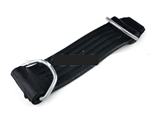  Cinghia In Gomma Crick E Borsa Utensili Compatibile con Fiat 500 D, F, L, R, Fiat 500 Giardiniera, Fiat 600, Fiat 127 e Autobianchi Bianchina Berlina, Panoramica, Trasformabile e Cabrio.