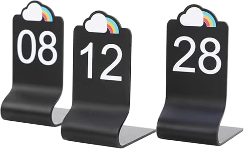 Cartes de table en acrylique 1-25 empilables pour banquet et restaurant chic