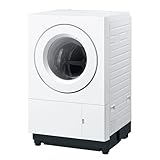 パナソニック ドラム式洗濯乾燥機 幅60cm 洗濯10kg/乾燥5kg 左開き NA-SD10HBL-W マットホワイト 液体洗剤自動投入 温水スゴ落ち泡洗浄 低温風パワフル乾燥 コンパクト