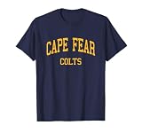 Cape Fear High School HS Fayetteville NC Retro Sports T-Shirt