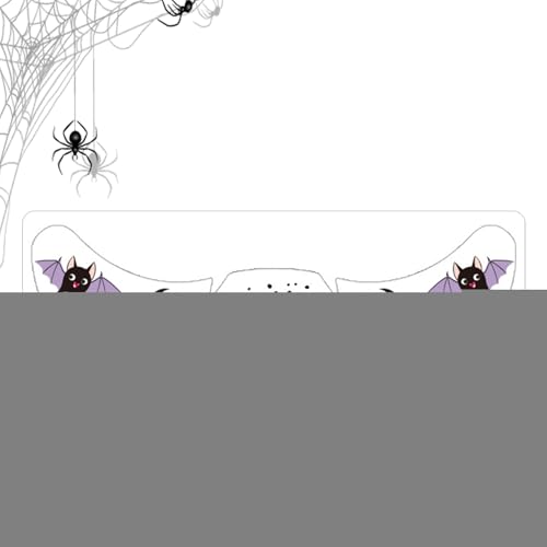 ハロウィン フェイスシール 女性向け | 仮装アイステッカー,コウモリ パンプキン ハンドプリント デカール スケアリー アドヘシーブ メイク 子供向け フェスティバル カーニバル パーティー デコレーション アクセサリー