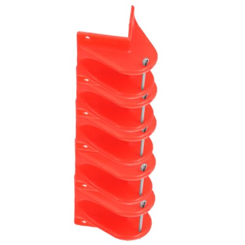 Happyyami 5pcs Climbing Rope Protector Tool Quick Downhill Ropes Protectors Climbing Ropes Protecting Supply Safety Rope Protector Climbing Accessory Escape Rope Lightweight Thickened Pe Red