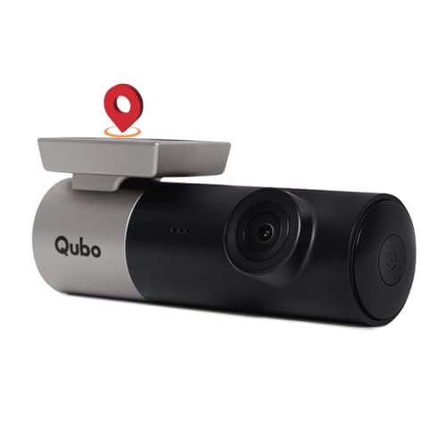 Image of Qubo Car Dash Camera Pro (with GPS Logger) Dash Cam | from Hero Group | Made in India | Full HD 1080p | Wide Angle View | G-Sensor | Wi-Fi | Emergency Recording | Supports Up to 256 GB SD Card
