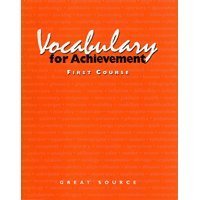Vocabulary for Achievement - First Course (Teacher's Edition): Great ...