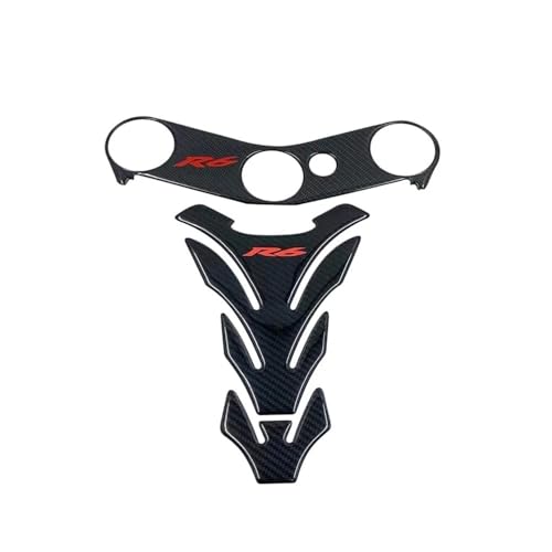 Protection réservoir moto anti-rayure en carbone pour YZF600 R6 2006-2016