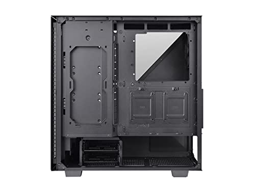 Image of Thermaltake Divider 300 Triangular Tempered Glass Type-C (USB 3.1 Gen 2) Water Cooling Ready ATX Mid Tower Computer Case CA-1S2-00M1WN-00