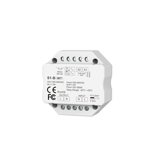 Variateur LED Triac résout les sifflements et clignotements des ampoules 230V