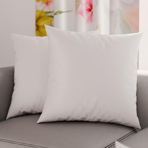 PETTI Artigiani Italiani - 2er-Set Kissenbezüge 40x40 cm aus Mikrofaser, Dekokissen-Bezüge für Schlafzimmer und Sofa… – Ansicht 1