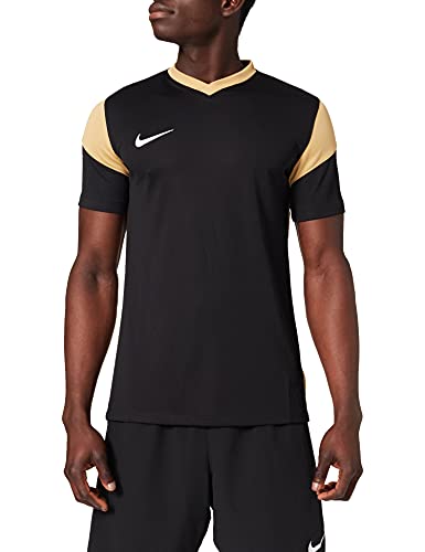 Nike Herren Park Derby Iii T Shirt, Black/Jersey Gold/Jersey Gold/White, M EU