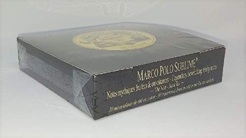 MF - MARCO POLO SUBLIME (Jardin Premier* - Legendary black tea, bewitching fruity notes) - Box of 30 traditional french muslin tea sachets