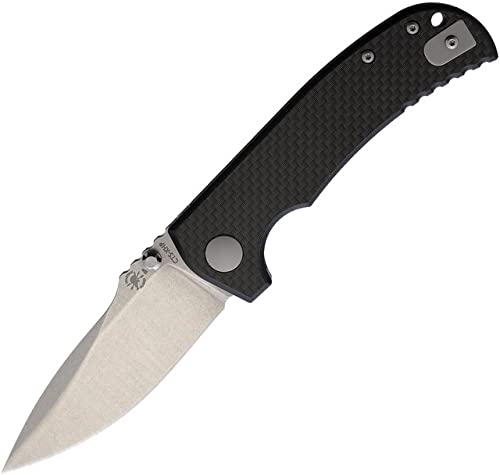 Spartan Blades SFBL8CF Astor Linerlock 4.75" Folding Knife Black Handle