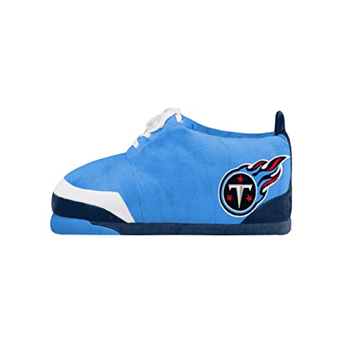 Image of FOCO Mens NFL Team Logo Plush Oversized Sneaker Slippers
