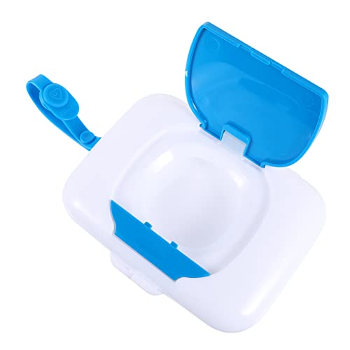 SUPVOX Warm Wipes Dispenser for Baby Portable Wet Tissue Box Button Design for Outdoor Use