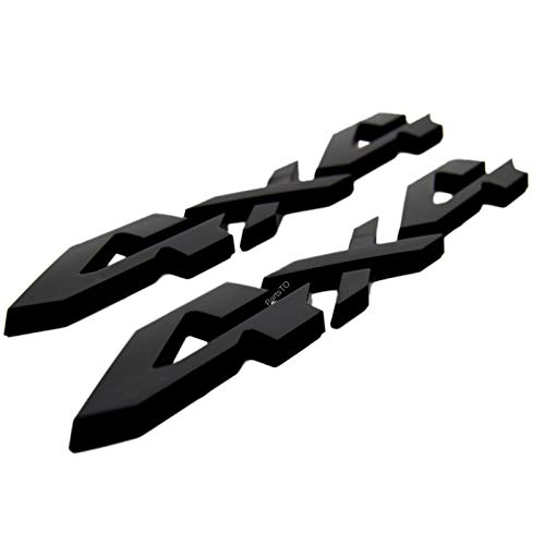 Image of 4x4 Decal Emblem with Adhesive for Ram 1500 2500 3500 4500 DS Laramie and Dodge Durango Challenger SRT Hellcat Redeye and Jeep Wrangler Rubicon Tailgate Fender 2019-2025