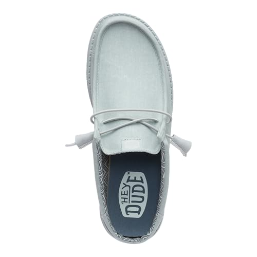 Image of HEYDUDE Men's Wally Slip Stretch Canvas | Men's Shoes | Men Slip-on Loafers | Comfortable & Light-Weight
