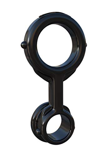 Pipedream Fantasy C-Ringz Ironman Duo-Ring Dildo, Black, 1 Pound #TOP24