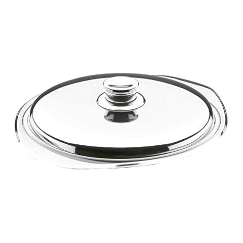 LACOR 60928 Suppentopf Edelstahl 18/10 28 cm Cover