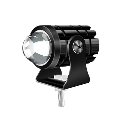 Faro LED para Motocicleta de 12V y 24V, Doble Color, Blanco, Amarillo, ATV, SUV, camión, lámpara antiniebla para conducción, Motocicleta, Todoterreno Luz Antinieblas Faros Auxiliares