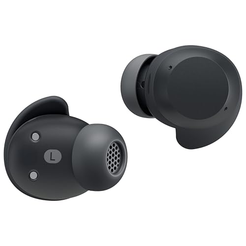 Image of LG xboom Buds Lite, xboom Signature Sound by will.i.am with Graphene Drivers, Active Noise Cancellation, Up to 35 Hours of Battery, IPX4 Water Resistant, Black