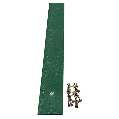 Non Slip Decking Strips - 1200mm x 50mm Anti Slip Decking Tread Grip Stop Slipping GRP Composites (Green) Cover