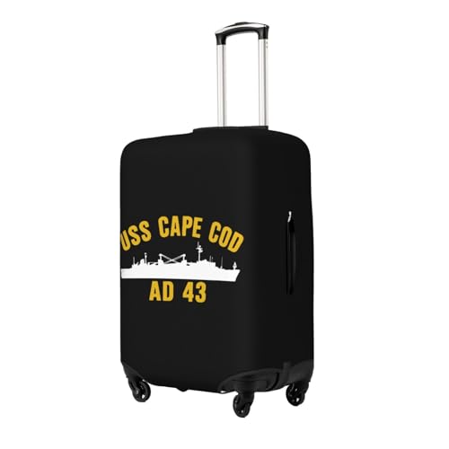 USS Cape Cod Ad 43 Suitcase Cover Protector Fit 18-32 Inch Luggage Small4
