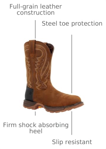 Image of Durango Men's Durango Maverick Xp Steel Toe Waterproof Western Work Boot