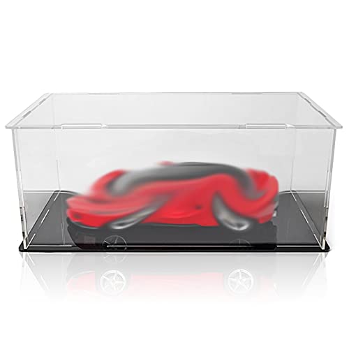 YANJINGYJ Vitrina De Acrílico Transparente Cover