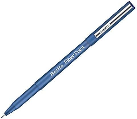Rorito Fiberpoint Pen | Set of 10 (Blue)