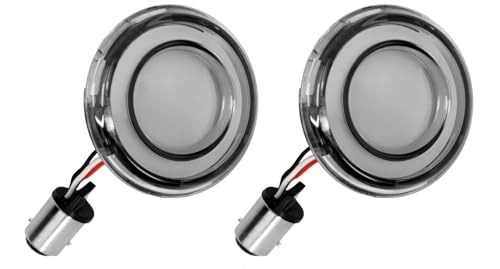 Freno Luces Trasero 1157 intermitentes de alta visibilidad de 2'' para Dyna y Softail