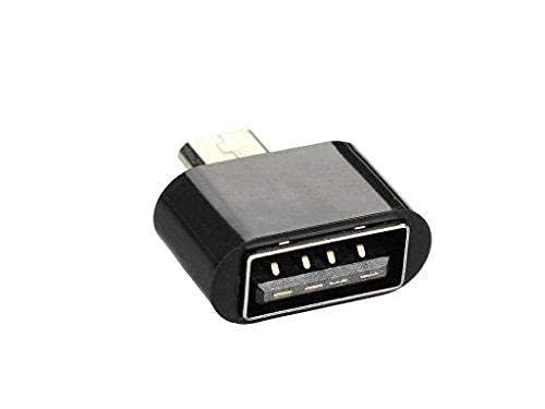Image of Micro USB OTG to USB 2.0 Adapter /Micro USB to USB Mini OTG Adapter for Smartphones and Tablets - Black (ZX68)