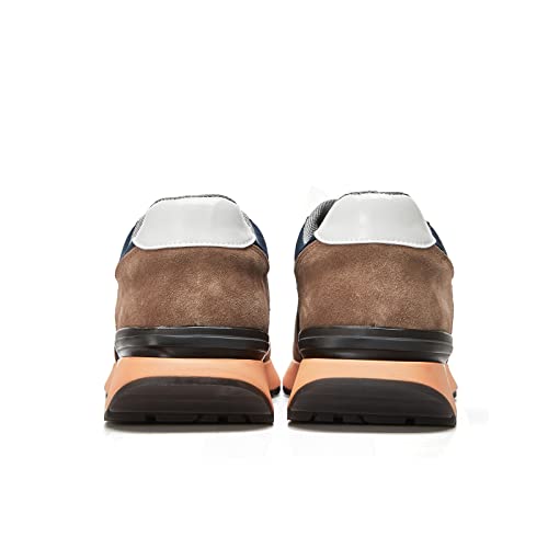 OPP Suede Leather Fashion Sneakers for Men Casual Lace-up Shoes Running Athletic Tennis Sports Gym4