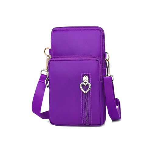 Crossbody Bag for Women - Purses with Crossbody Strap and Wallet - Mini Phone Arm Bag-Bright purple