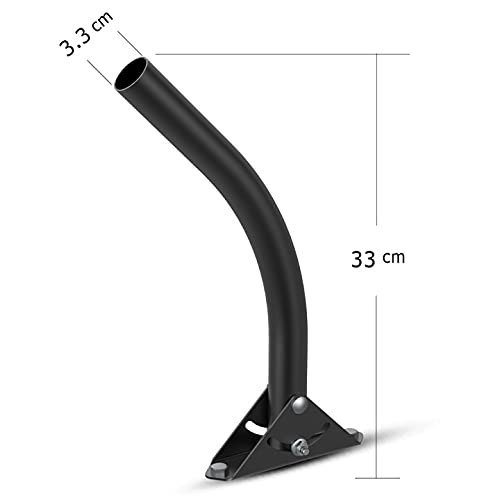 Antop Adjustable Attic Antenna Mount - Outdoor Tv Antenna Mounting Pole Universal Mount Brackets - Easy Installation, Solid Structure, Weather Proof #TOP2