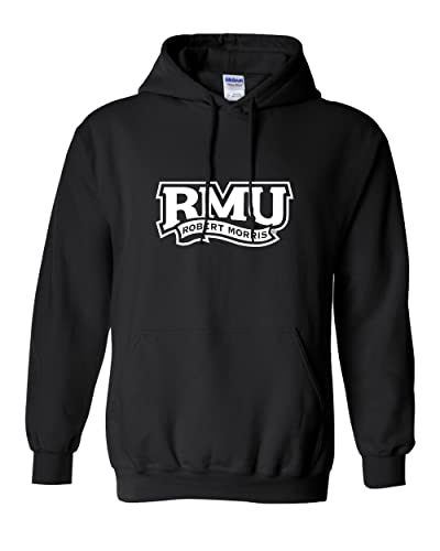 CreateMyTee | Robert Morris RMU 1 Color Hooded Sweatshirt