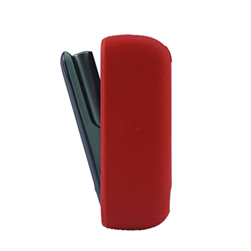 Siliconen hoes compatibel met IQ-O-SS ILU-MA E-sigaret beschermhoes E-sigarettenhouder E-sigaret opbergtas draagbare elektronische sigaret pocket box 12 kleuren (roze) - Afbeelding 4