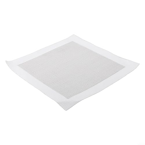 Kit de parches de reparación de paneles de yeso de malla de acero galvanizado y fibra de vidrio para agujeros grandes en paredes y techos, 15 x 15 cm, 20 x 20 cm, 25 x 25 cm, resistente (20 x 20 cm)