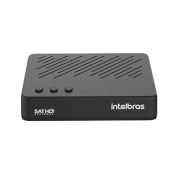 Receptor Digital Via Satélite com Gravador RDS 830 Preto Intelbras