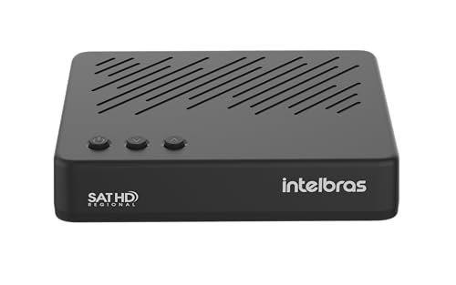 Receptor Digital Via Satélite com Gravador RDS 830 Preto Intelbras