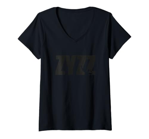 Womens Zyzz V-Neck T-Shirt