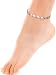 Elegant Womens Magnetic Therapy Anklet Arthritis Pain Relief & Inflammation Reduction For Feet And Ankles (Solid Titanium, Rose Gold)