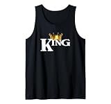 King Energy Confidence Streetwear Diseño Gráfico Camiseta sin Mangas