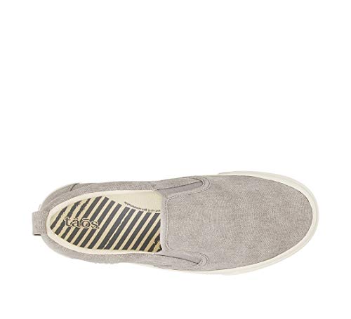 Image of Taos Rubber Soul Slip-On Women's Sneaker - Fresh and Clean Canvas Design with Effortless Style, Removable Footbed and Arch Support - Elevated Comfort for All-Day Fashion