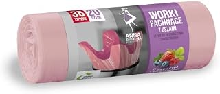 Anna Zaradna Worki na śmieci z uszami - zapach OWOCOWY 35L 20szt