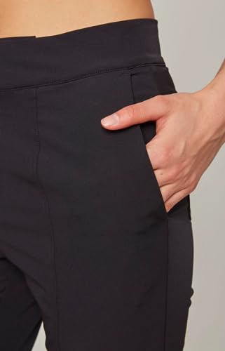 Mondetta Womens Lined Tailored Pant High-Rise Comfort Stretch (12, Black)3