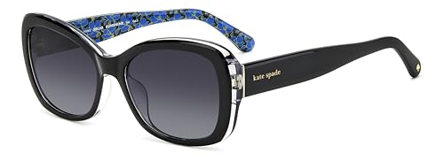 Kate Spade ELOWEN/G/S Black/Dark Grey Shaded 55/17/140 women Sunglasses