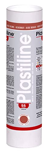 Plastiline 1355T, Plastiline tube, Modelling Paste, High Precision, Sculpting, Moulding, Hardness 55 (medium), 1 kg